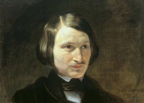 Моллер Федор, «Портрет Н. В. Гоголя» (фрагмент), 1840 г.