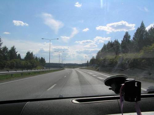 Автобан вблизи Ростока