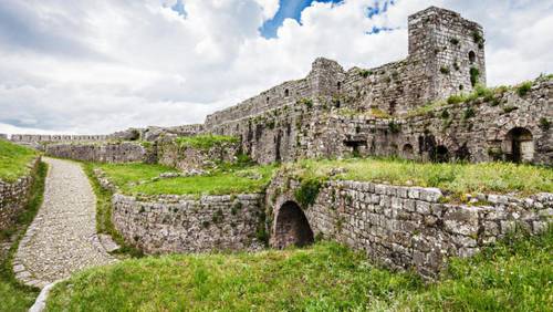 Руины крепости Розафа, Шкодер, Албания