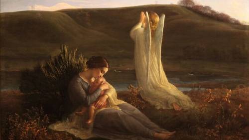 Луи Жанмо, «Поэма души 3. Ангел и мать», 1854 г.