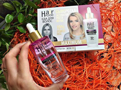 HairFOOD - современное универсальное средство от выпадения волос у женщин