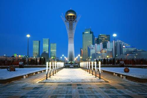 Город Астана - столица Казахстана