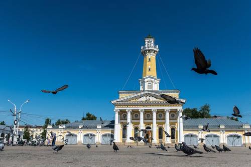 Пожарная смотровая башня в Костроме