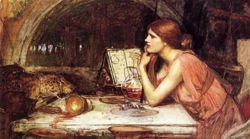 Джон Уильям Уотерхаус, «Колдунья. Цирцея», 1911 г.