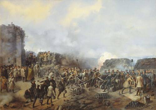 Г. Ф. Шукаев, «Бой на Малаховом кургане в Севастополе в 1855 году»