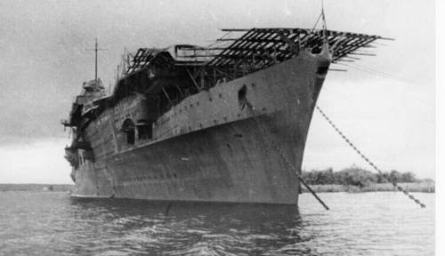 Призрак Балтики: где сейчас находится единственный авианосец Гитлера «Граф Цеппелин»?