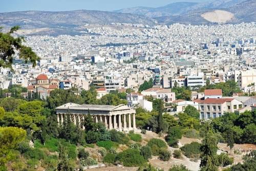 Город Афины, храм Гефеста