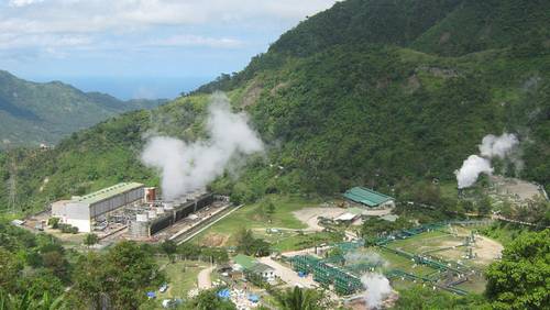 Геотермальная электростанция на Филиппинах