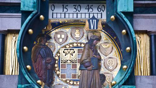 Часы Анкерура в Вене