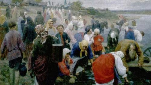 Ф. В. Сычков, «Водосвятие» 1916 г.