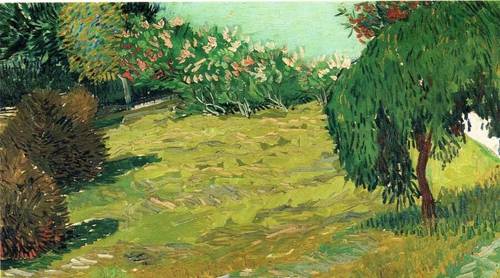 Винсент Ван Гог, «Сад с плакучей ивой», 1888 г.