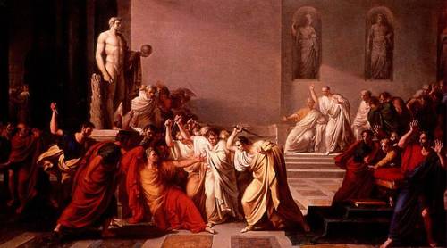 Винченцо Камуччини, «Убийство Цезаря»