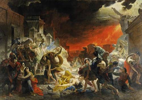 К. П. Брюллов, «Последний день Помпеи», 1830-е гг.