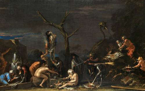 Сальватор Роза, «Ведьмы и их колдовство», 1646 г.