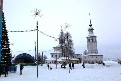 В центре Великого Устюга