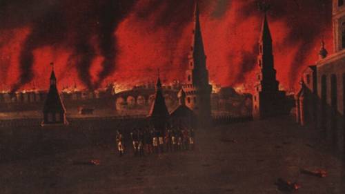 Ф. Вендрамини, «Великий пожар в Москве»