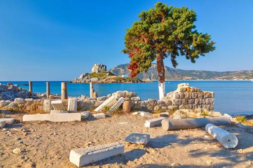 Древние руины в Греции