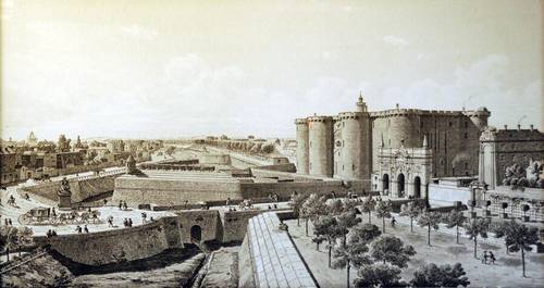 Бастилия перед революцией