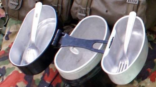 Современный армейский котелок