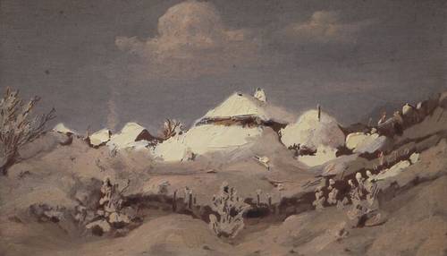 Зачем в деревнях «вешали» сугробы на окна?