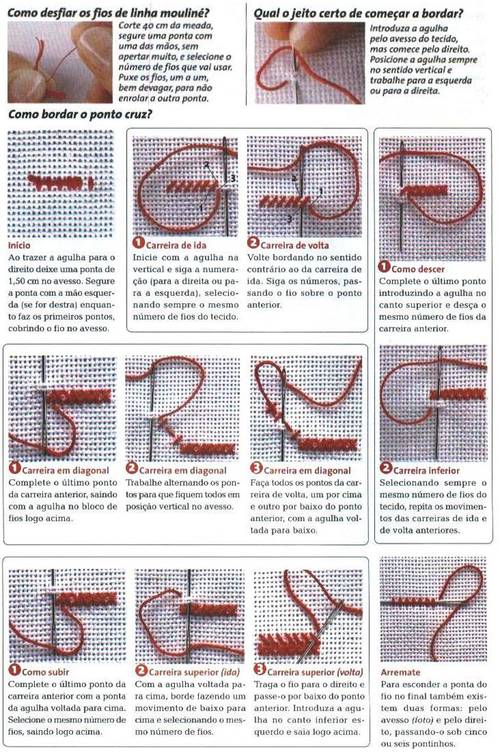 Alfabeto Em Ponto Cruz Grafico Artesanato Passo A Passo