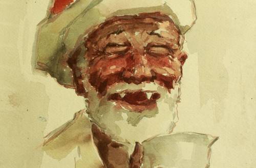 В. А. Бернадин, «Оптимист» (фрагмент), 1968 г.