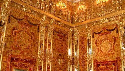 Восстановленная янтарная комната