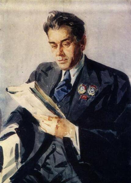 А. Шовкуненко, «Портрет поэта П. Г. Тычины», 1949 г.