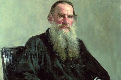И. Е. Репин, «Портрет писателя Л.Н. Толстого» (фрагмент), 1887 г.