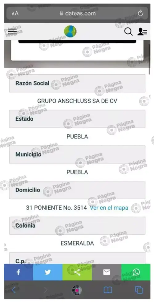 Pagos a la Academia de Fútbol del Club Puebla van a empresa que vende mobiliario.