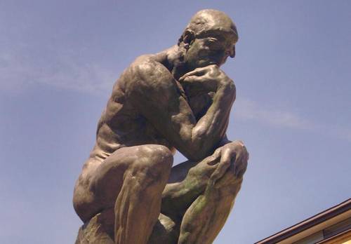 Огюст Роден, скульптура «Мыслитель»