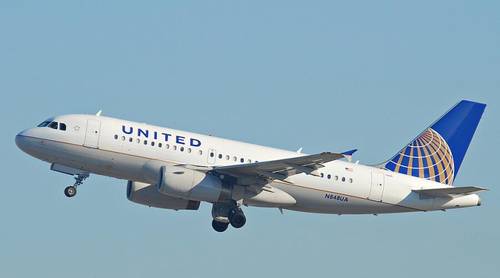 Самолет компании United Airlines, бывшей Boeing Air Transit