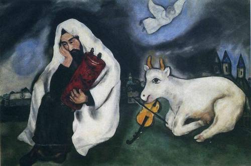 М. З. Шагал, «Одиночество», 1933 г.
