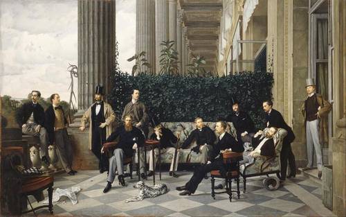 Джеймс Тиссо, «Общество на улице Ройял», 1868 г.