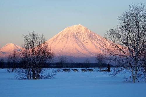 Вулкан Корякский, Камчатка