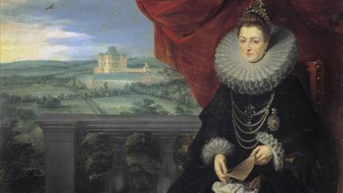 П.П. Рубенс. «Портрет инфанты Изабеллы Клары Евгении». 1615 год