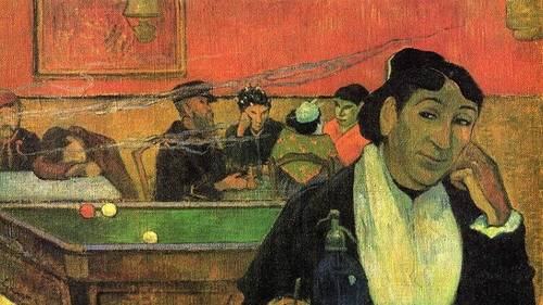 Поль Гоген, «Кафе в Арле», 1888 г.