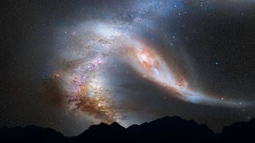 Ученые считают что из антиматерии состоят некоторые галактики