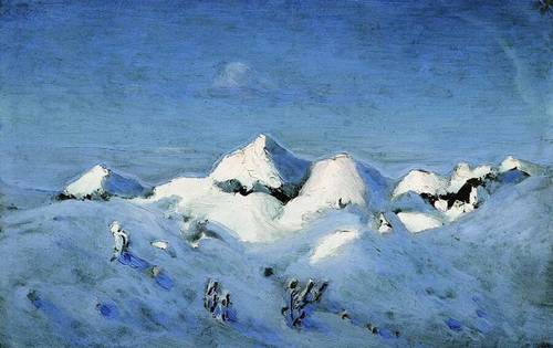 А. И. Куинджи, «Зима», 1890-е гг.