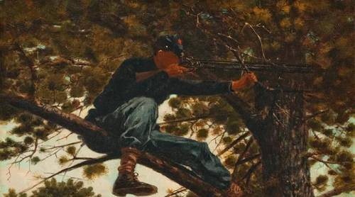Уинслоу Хомер, «Снайпер», 1863 г.