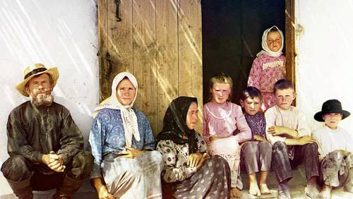 Русские поселенцы (возможно, молокане) в Муганской степи, Азербайджан