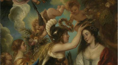 Ян Ливенс, Аллегория мира, фрагмент «Коронование»