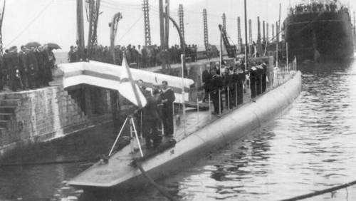 Подводная лодка «Святой Георгий», 1917 г.
