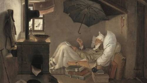Карл Шпицвег, «Бедный поэт», 1839 г.