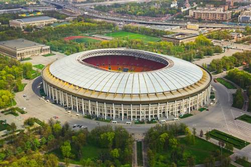 Стадион Лужники в Москве, Россия