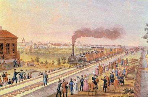 Тюмлинг, «Царскосельская железная дорога», 1830 г.